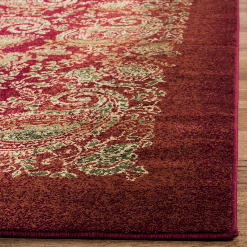 Tapis à motif cachemire Klose Performance, Rectangle 3 pi 3 po x 5 pi 3 po