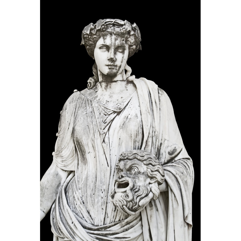 Statue Of Greek Mythical by PanosKarapanagiotis - Wrapped Canvas Print, 76cm H x 51cm W