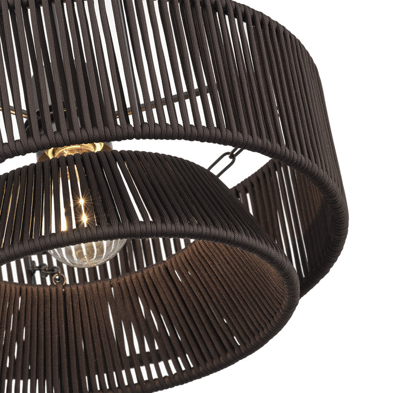 Très grand lustre linéaire en laiton antique à 3 lumières Colas, Bronze, Brun