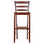 Tabouret de bar et de comptoir en bois massif Irieana-286400484
