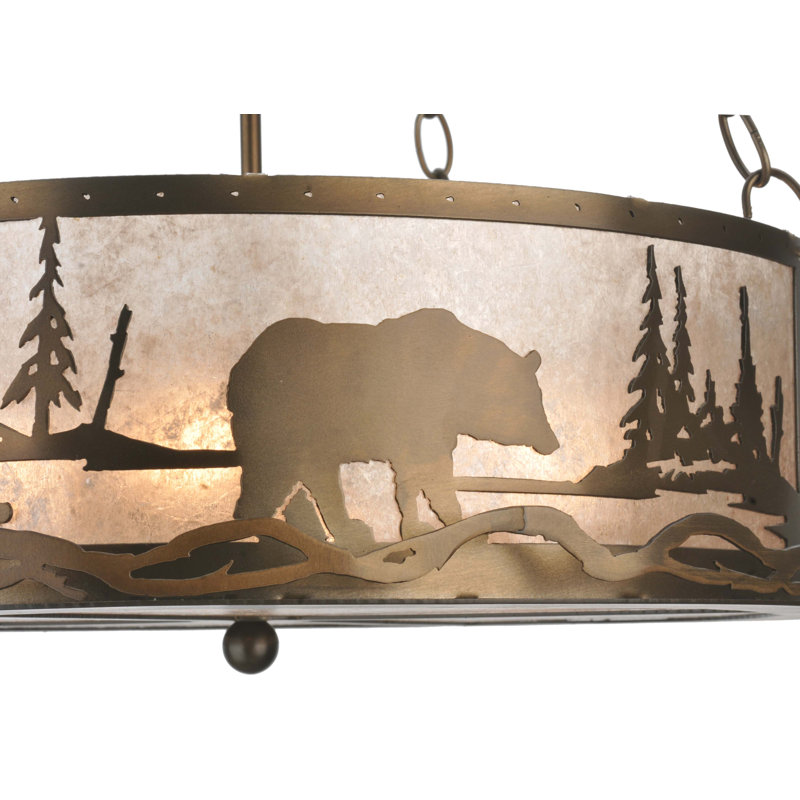 Rustic Lodge 4 - Light Chandelier