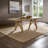 Cipolla Wood Finish 72"-90" Extendable Dining Table-630342284