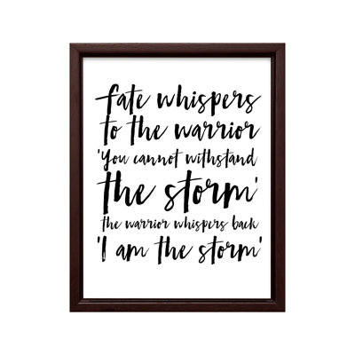 I Am The Storm