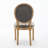 Set Of 2 Upholstered Oval Tufted Side Chair-1915568814