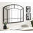 Arched Window Pane Wall Mirror-106331235