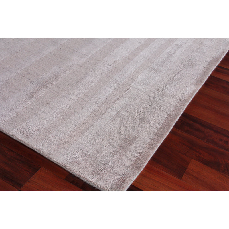 Robin Striped Area Rug in Taupe, Rectangle 12' x 15'