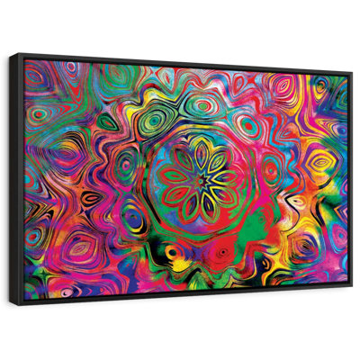 Éléments de décoration «Art abstrait mandala mural»