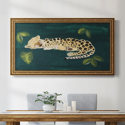 Lethargic Leopard II - reproduction de photo sur toile