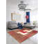 One-of-a-Kind 8'0" X 10'0" New Age Wool Area Rug in Dark Brown