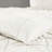 White 3 Piece Comforter - Elastic Embroidery King/ King Particular Bedding Extra