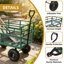 Chariot de jardin avec pneus gonflables, capacité de 600 lb
