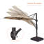 Cynar 132'' Cantilever Umbrella with Base-1771542763
