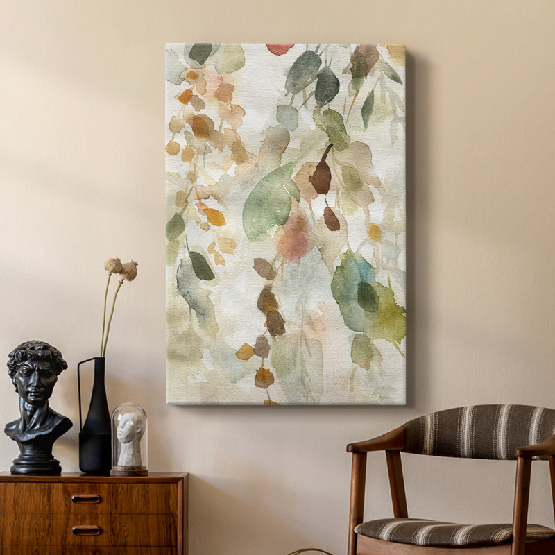 Cascade de la nature I - galerie Cavas sur mesure, H 36 po x l 24 po