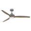 Ventilateur de plafond à 3 pales pour artiste DEL avec commande murale et ensemble d'éclairage Artiste-160593375-201579497