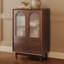 Buffet en bois de noyer massif