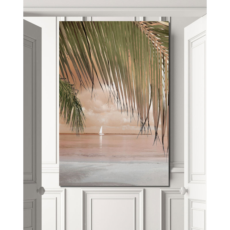 « west coast paradise », impression, H 48 po x l 32 po x P 1,5 po, Toile tendue