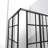 French Corner 36" W x 36" D x 74.75" H Framed Square Shower Kit-31983552