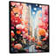 Bulle de gomme, paysage urbain Horizon I - art mural art déco urbain-2110429194-2143831149
