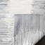 Tapis gris rayé 100% coton tissé à plat à la main Cayman-2008528486