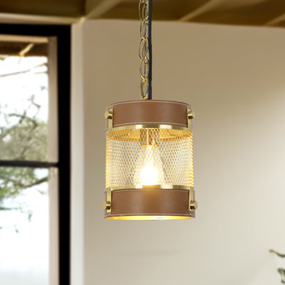 Potterslane 1 - Light Gold Single Pendant