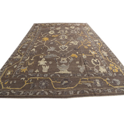Tapis brun clair 10 x 14 Pettaway