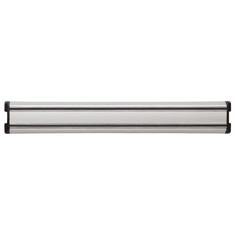 Barre porte-couteaux magnétique, Argent argent, 12"