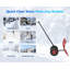 Pelle à neige sur roulettes GarveeHome