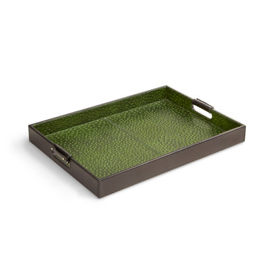Plateau en cuir Carmine