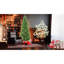 Arbre de Noël élancé de 8 pi pour les entrées d'appartements, 1612 pointes mixtes de PE +, assemblage simple et rapide de petites surfaces étroites, branches en PE +, support stable