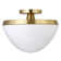 Durant Glass Semi Flush Mount