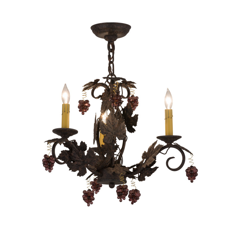 Rustic Lodge 3 - Light Chandelier