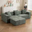 Canapé modulaire avec chaise longue en L-28241092