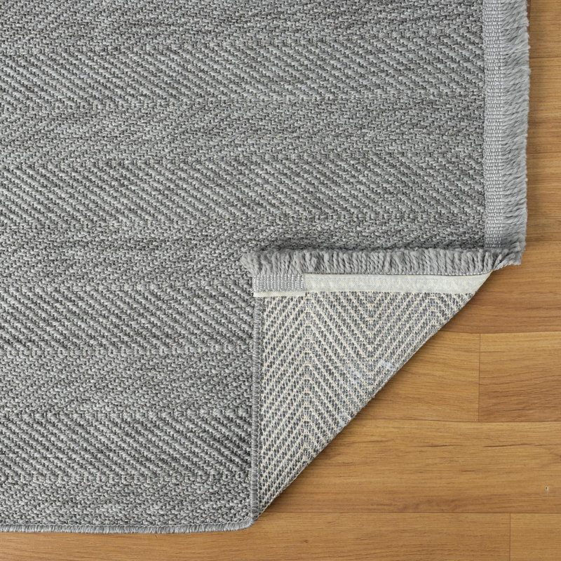 Tapis zigzag Modern Farmhouse, Rectangle 5 pi x 7 pi
