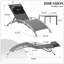 Ensemble de 3 chaises longues pour piscine (2 chaises longues + 1 table)-1611025888