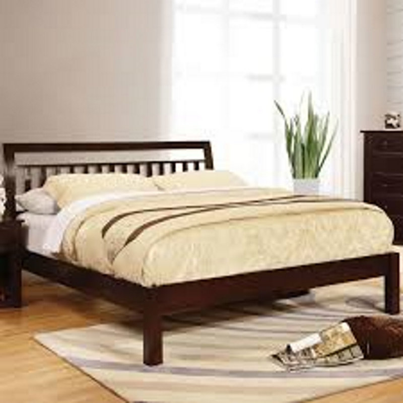 Bed, Brown, California King