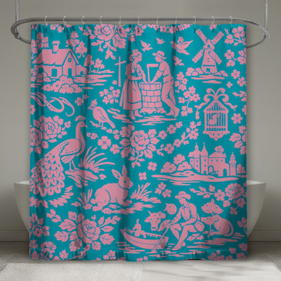 Rideaux de douche pastel