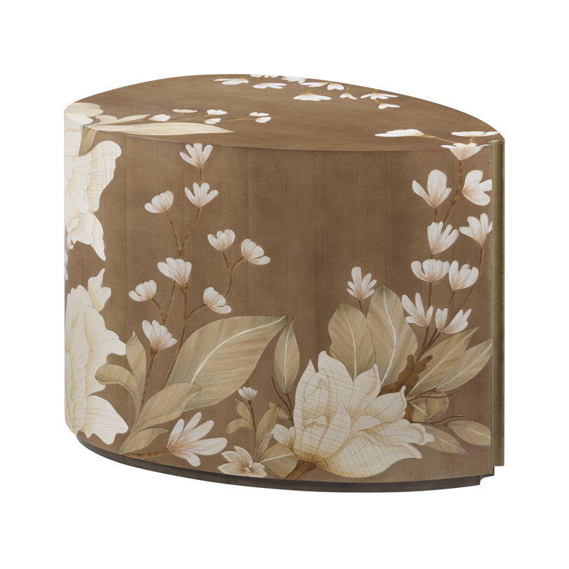 Bouquet End Table, Toasted Cashew