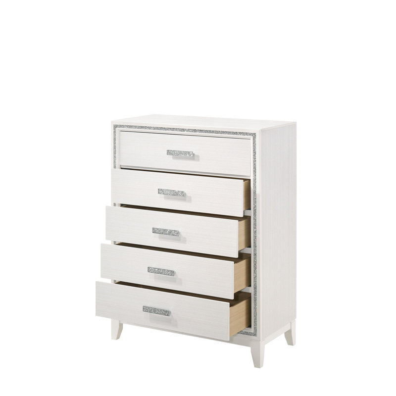 Commode blanche Haiden, Blanc
