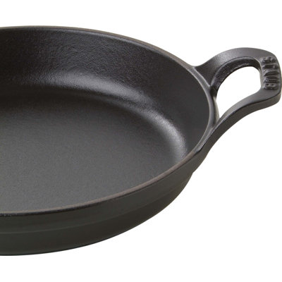 Staub Cast Iron 5.5-inch x 3.8-inch Mini Oval Gratin Baking Dish