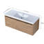 Meuble-lavabo élégant de 48 po avec rangement spacieux et design moderne-110488832