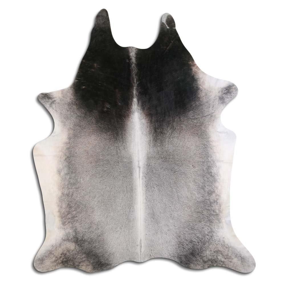 Foundry Select NATURAL HAIR ON Cowhide RUG GREY 3 - 5 M GRADE A ...