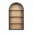 4-Tier Arched Bookshelf