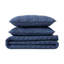 Ensemble de courtepointe réversible bleu uni Nautica-134069309