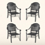 Aluminum Outdoor Stacking Dining Armchair with Cushion