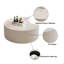 Table basse moderne en cuir fritté clair-5536523
