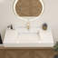 Comptoir de salle de bain en acrylique renforcé Jessica