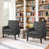 Dark Gray Faux Leather