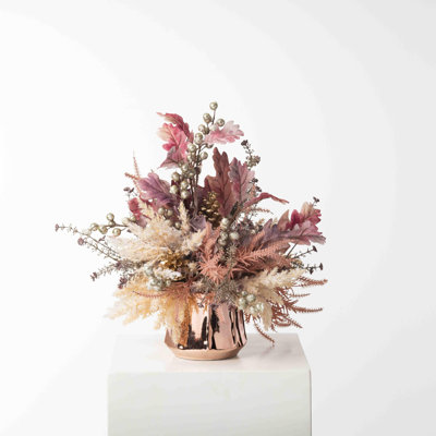 Arrangement floral mélangé en pot