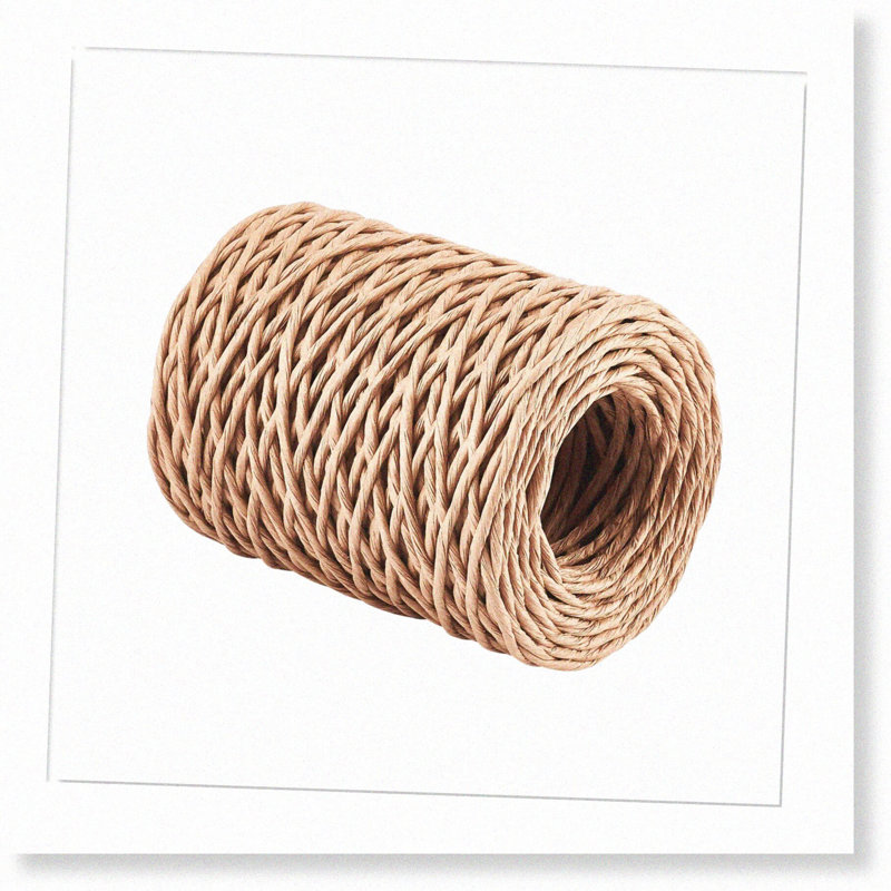Floral Rustic Paper Twine