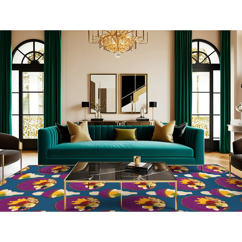  Tapis lavable lavable à bols d'açai, Tapis de couloir 2 pi x 5 pi